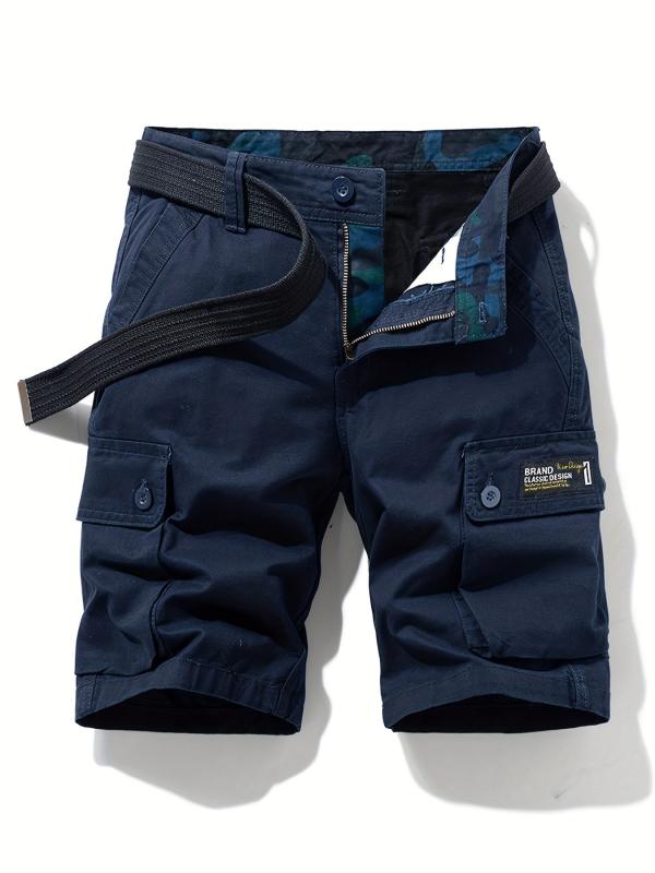 Men's Cargo Shorts with Flap Pockets