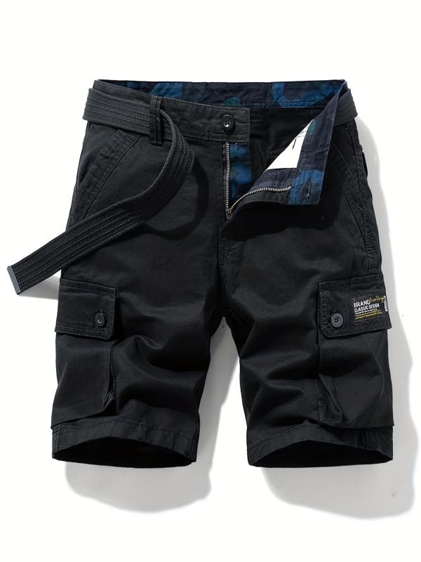 Men's Cargo Shorts with Flap Pockets