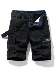 Men's Cargo Shorts with Flap Pockets
