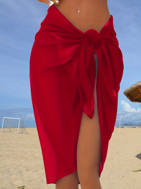 Mesh Beachwear Sarong Wrap Women's Swimwear Cover Up
