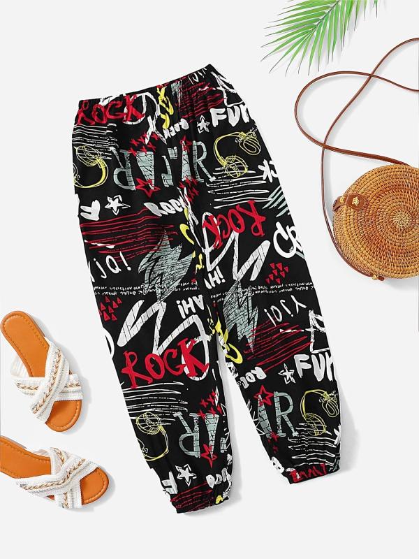 Loose Lantern Pants High Waist Casual Comfy Summer Pants