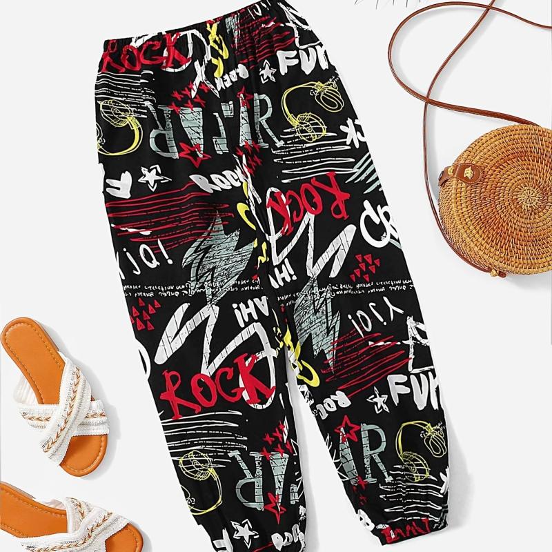 Loose Lantern Pants High Waist Casual Comfy Summer Pants