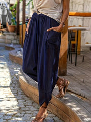 Casual High Waist Beach Comfy Pants For All Season