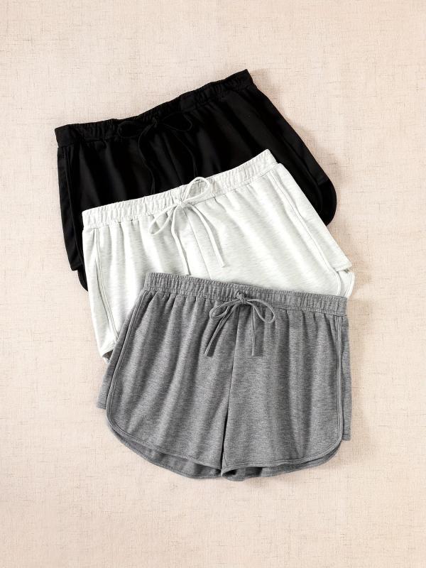 Women's Hotpants Drawstring Elastic Waist Shorts