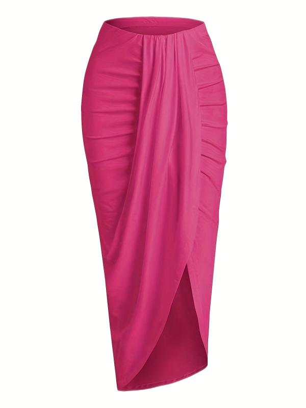 Bodycon Sarong Skirts Casual Summer Women's Clothing