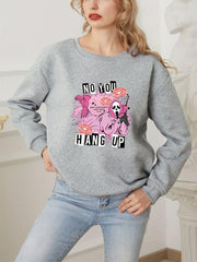 Halloween Long Sleeve Casual Sweatshirt