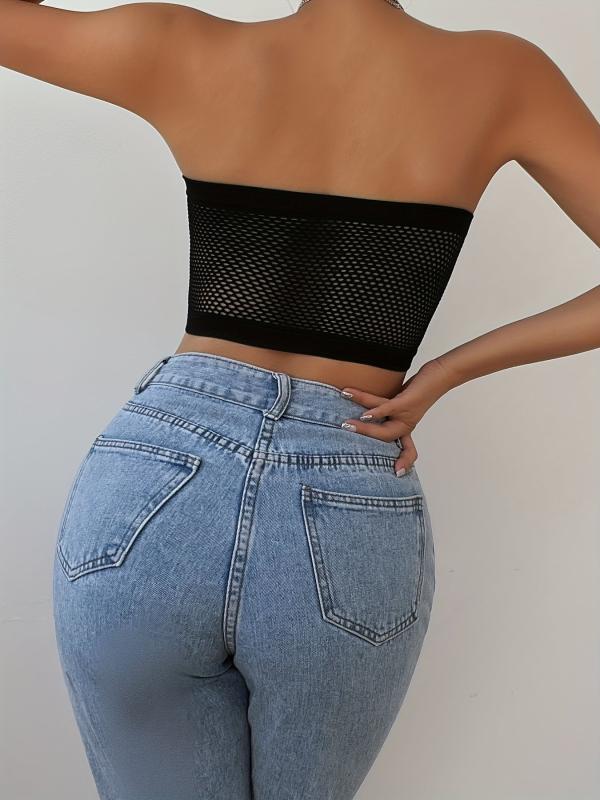3pcs Strapless Bandeau Bras Comfy & Soft Stretch Everyday Bra