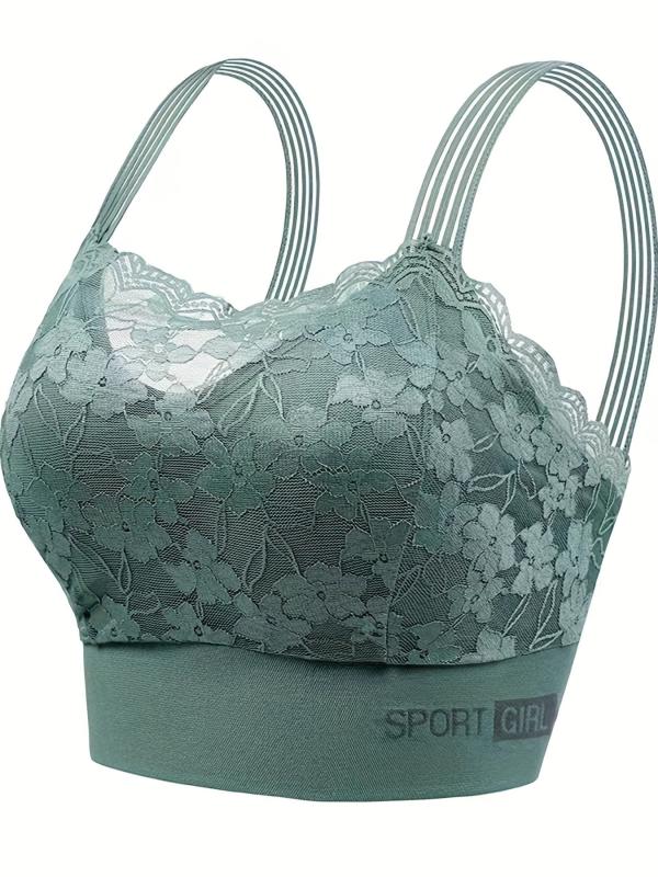 Lace Full Coverage Bra Anti-sagging Tank Bra