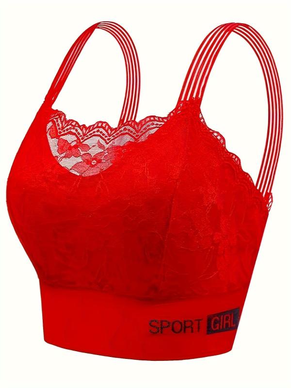 Lace Full Coverage Bra Anti-sagging Tank Bra