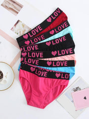 6 Pack Seamless Cotton Bikini Briefs Women's Lingerie