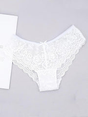6 Pack Women's Lace Low Waist Panties