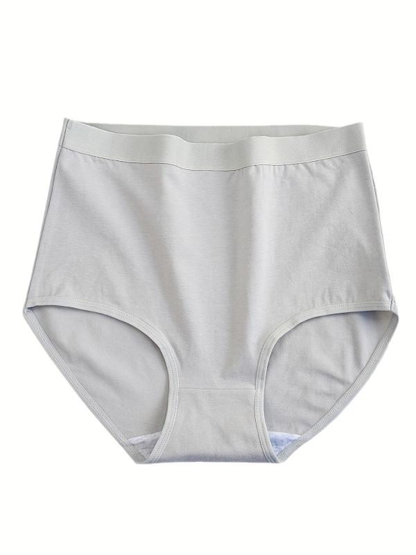 3pcs High Waist Stretchy Intimates Panties Women's Lingerie