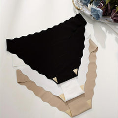 3 Seamless Hipster Panties Stretch Solid Underwear & Lingerie