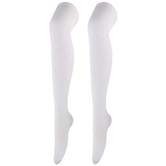 Solid Thigh High Socks Over The Knee Stockings