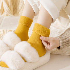 4 Pairs Winter Warm Socks Thermal & Thick Snow Socks for Women