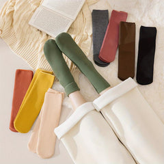 4 Pairs Winter Warm Socks Thermal & Thick Snow Socks for Women