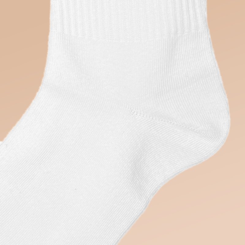 5 Pairs Women's Striped Sports Socks Comfortable & Breathable Mid Tube Stockings