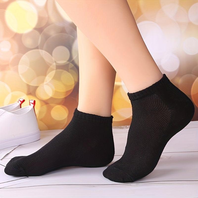 Breathable Mesh Short Socks for Women