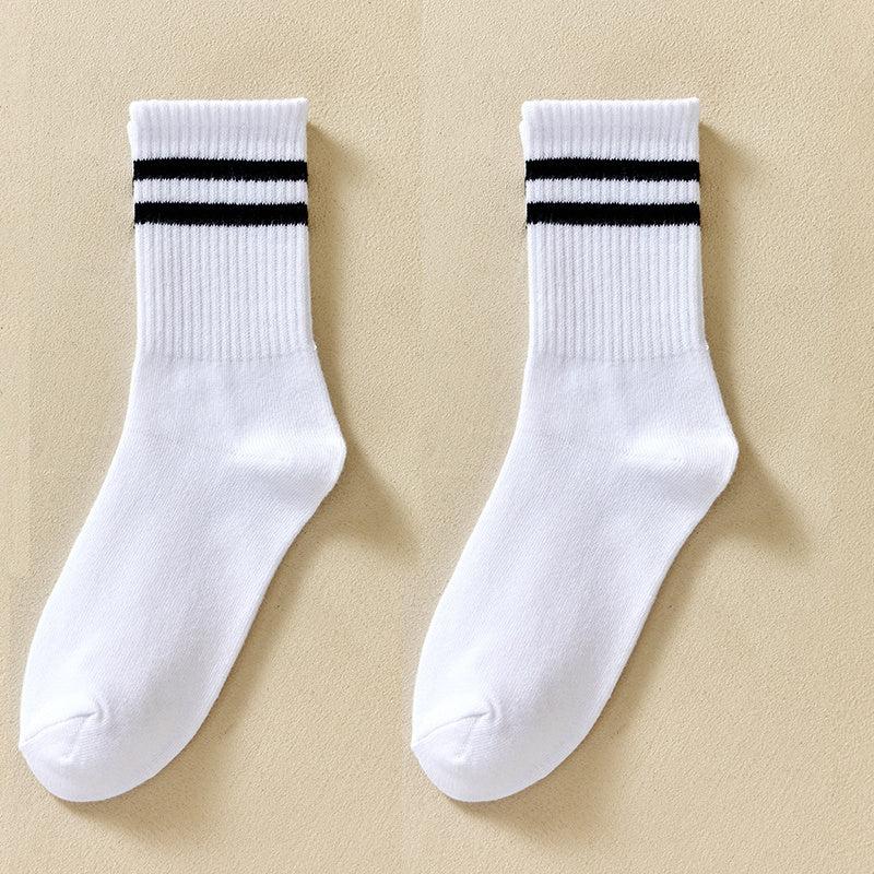 Striped Stockings Women's All-match Breathable Socks