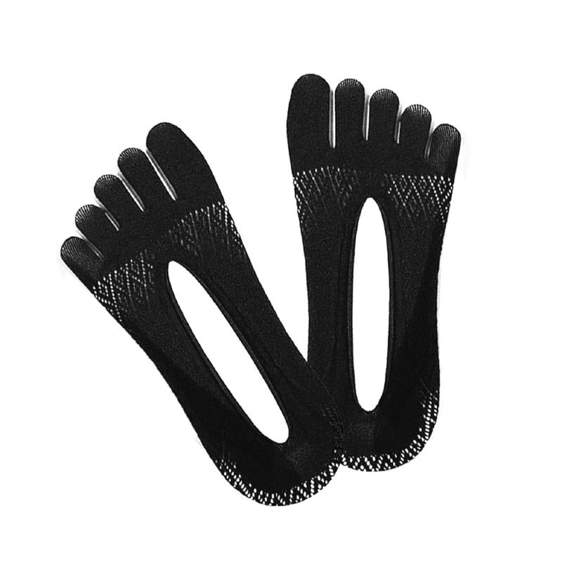 Orthotoe Compression Toe Socks No Show Full Toe Yoga Socks