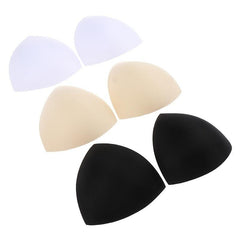Triangle Shape Removable Sponge Bra Pad for Swimsuits Sports Yoga Bra