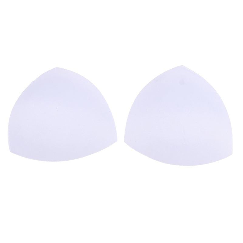 Triangle Shape Removable Sponge Bra Pad for Swimsuits Sports Yoga Bra