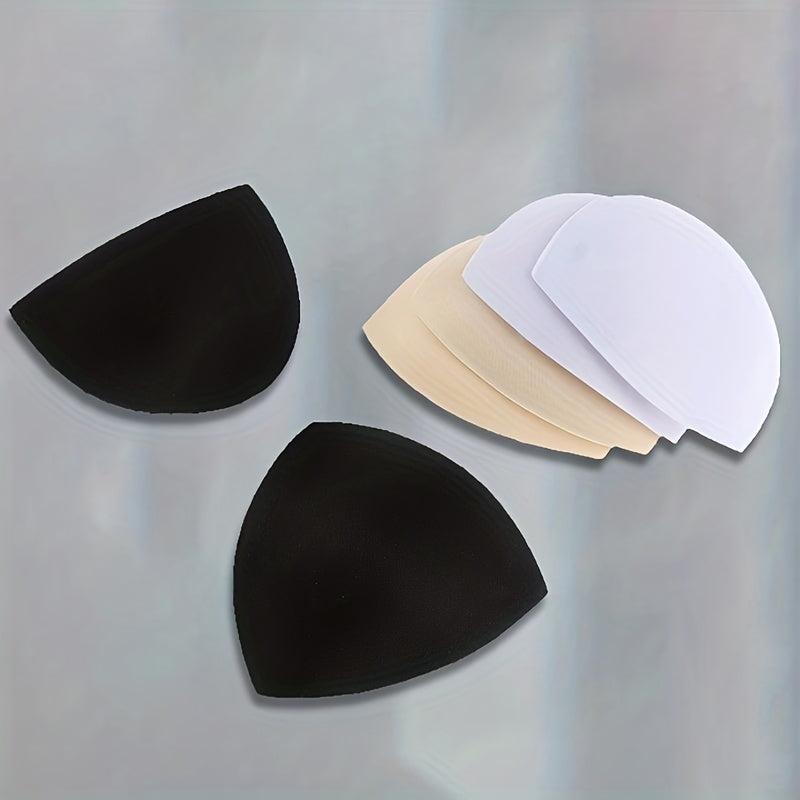 Triangle Shape Removable Sponge Bra Pad for Swimsuits Sports Yoga Bra