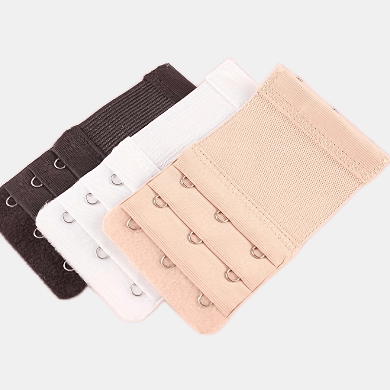 3pcs Elastic Bra Extenders Adjustable Bra Band Women's Lingerie & Underwear