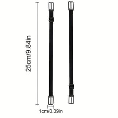 5pcs Invisible Bra Straps Adjustable Elastic Shoulder Belt
