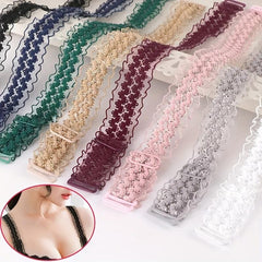 Floral Lace Non-slip Adjustable Underwear Straps