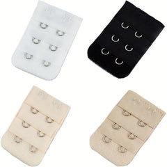 4pcs 2 Hooks Bra Extenders Comfortable Adjustable Bra Band Women's Accessories