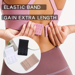 3pcs 3 Hooks Bra Strap Extenders Comfortable Adjustable Bra Band