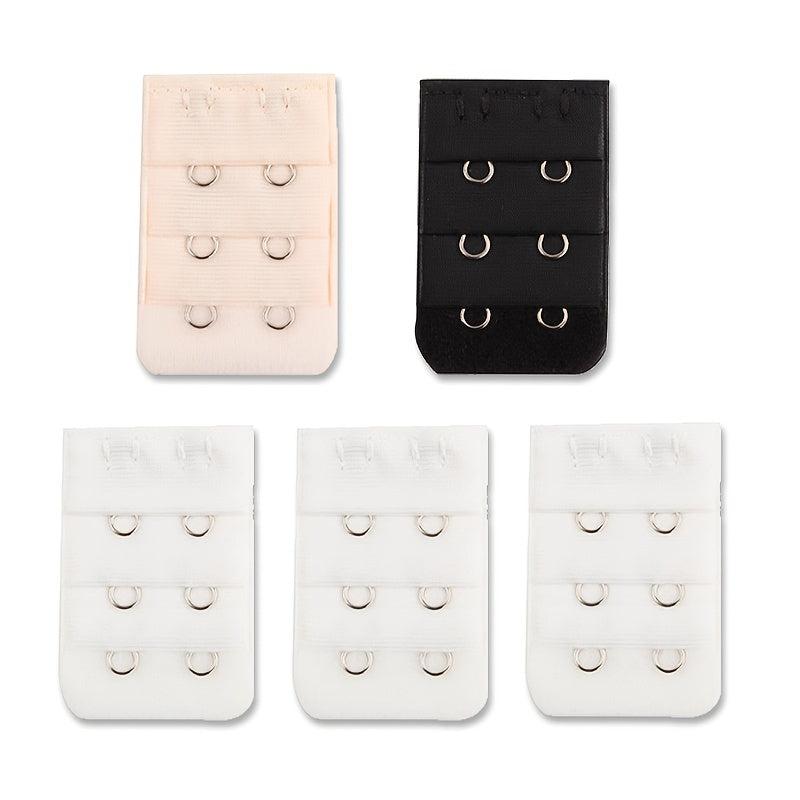 5pcs 2 Hooks Bra Strap Extenders Adjustable Bra Band Buckle