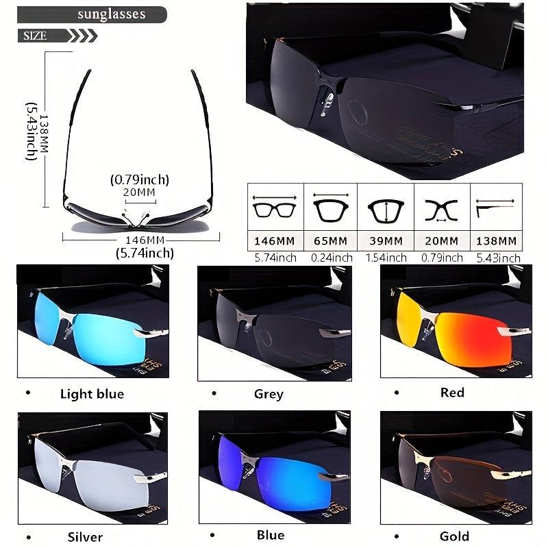Polarized UV400 Sunglasses Men Women Retro Eyewear