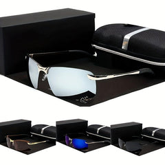 Polarized UV400 Sunglasses Men Women Retro Eyewear