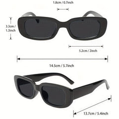 Small Frame Sunglasses Retro European American Couple Glasses