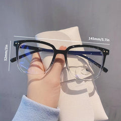 Light Blocking Glasses Clear Lens for Women Unisex