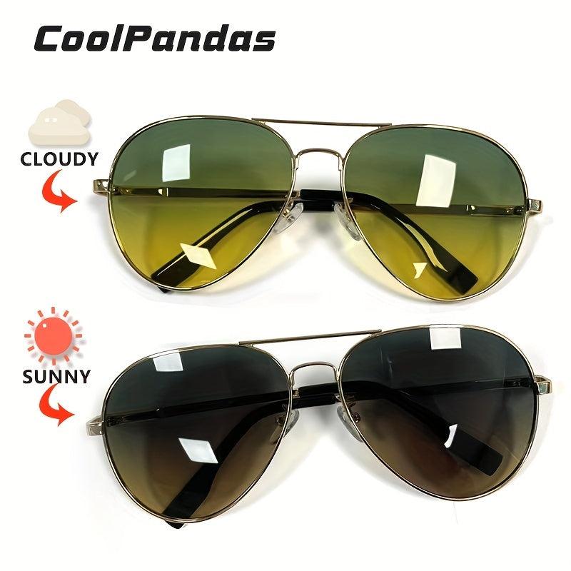 Polarized Photochromic Night Driving Glasses