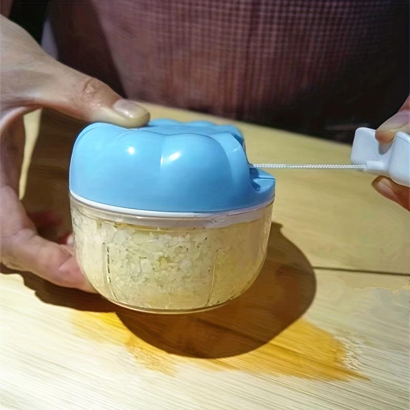 2-in-1 Vegetable Cutter & Garlic Masher
