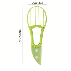 2pcs Avocado Slicer Shea Corer Fruit Peeler Cutter Pulp Separator Kitchen Tools