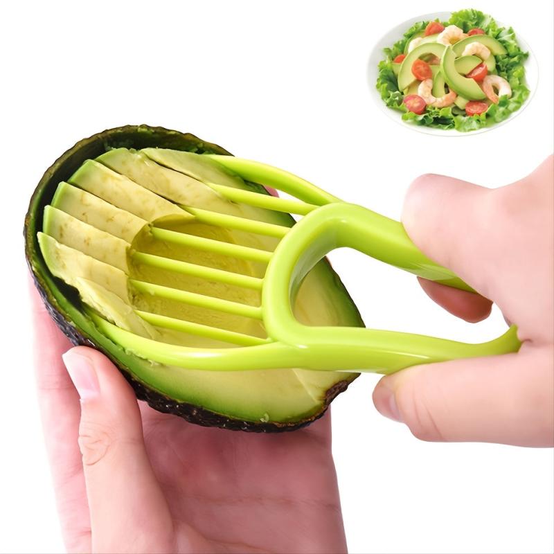 2pcs Avocado Slicer Shea Corer Fruit Peeler Cutter Pulp Separator Kitchen Tools