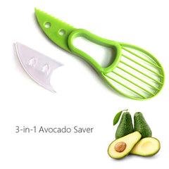 2pcs Avocado Slicer Shea Corer Fruit Peeler Cutter Pulp Separator Kitchen Tools