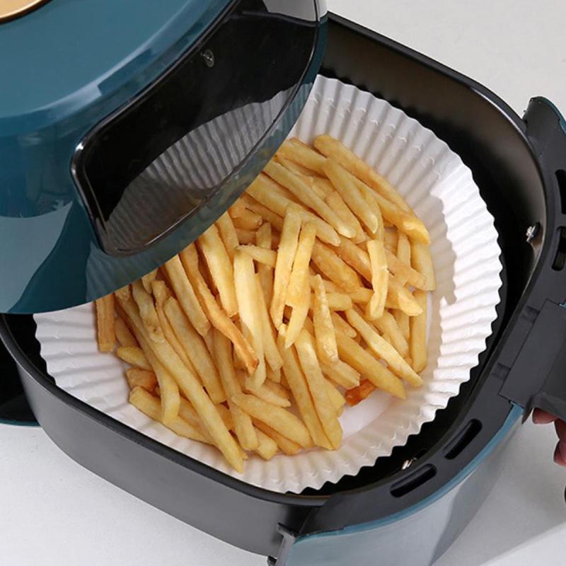 Air Fryer Disposable Liners Parchment Paper for Cooking - 100pcs