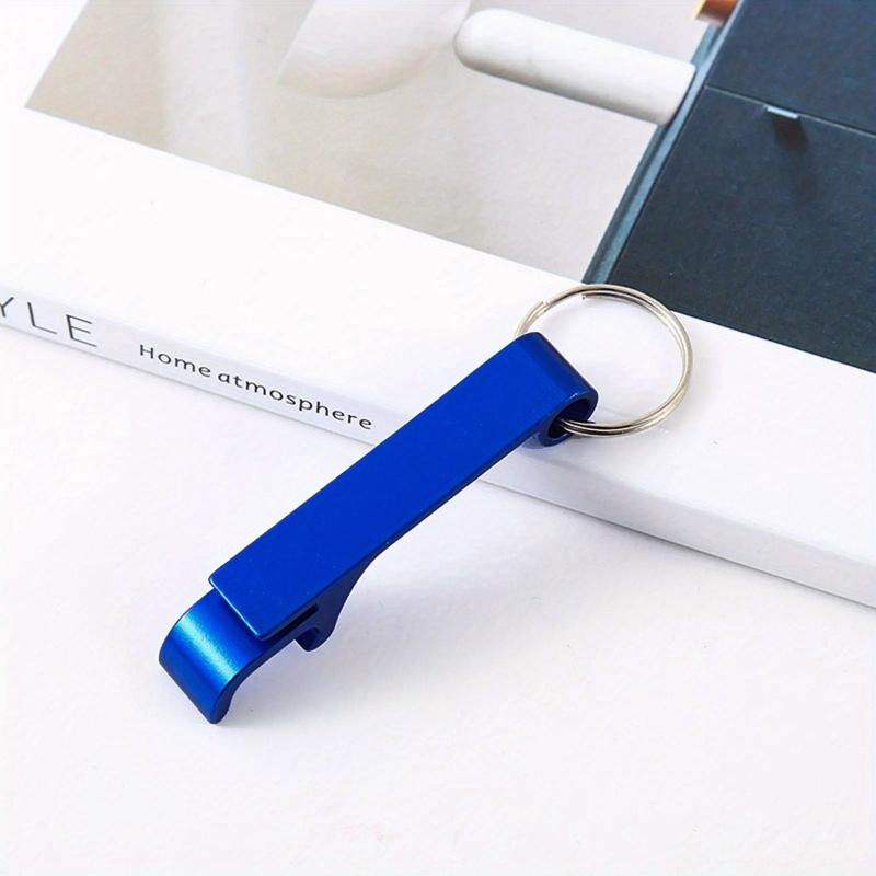 Mini Portable Beer Bottle Opener Keychain Aluminum Alloy Beverage Opener