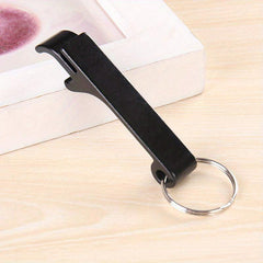 Mini Portable Beer Bottle Opener Keychain Aluminum Alloy Beverage Opener