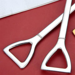 10pcs Stainless Steel Ice Cream Spoons for Desserts Tea Coffee