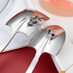 10pcs Stainless Steel Ice Cream Spoons for Desserts Tea Coffee