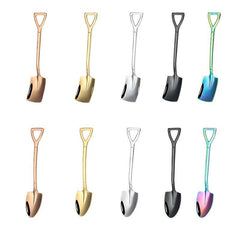 10pcs Stainless Steel Ice Cream Spoons for Desserts Tea Coffee