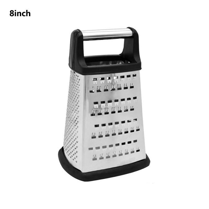 Stainless Steel Box Grater with Container - Multifunctional Vegetable Grater