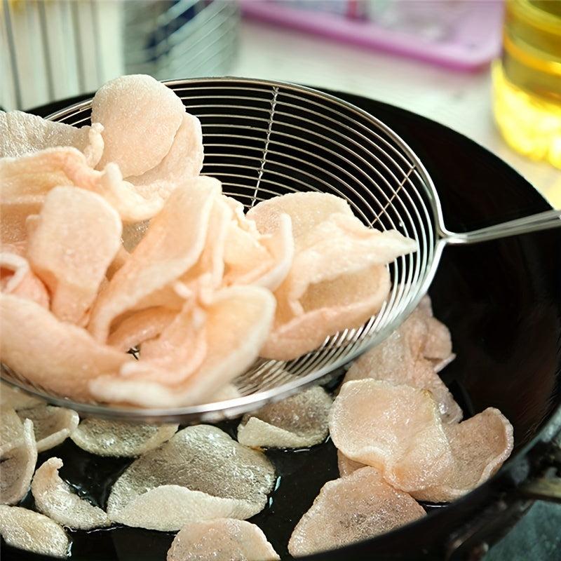 Noodle Colander Hot Pot Leak Spoon Reinforced Mesh No Magnetic
